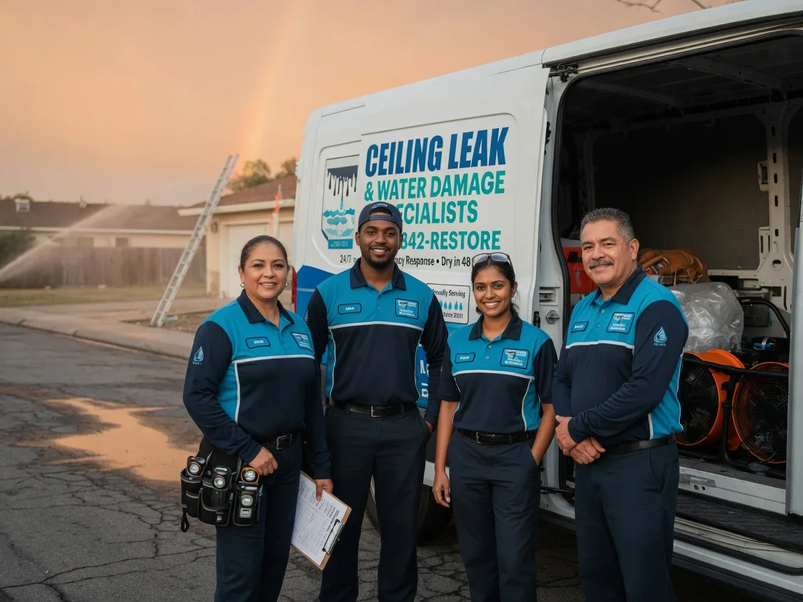 Ceiling Leak Cleanup company in Hawley, MN