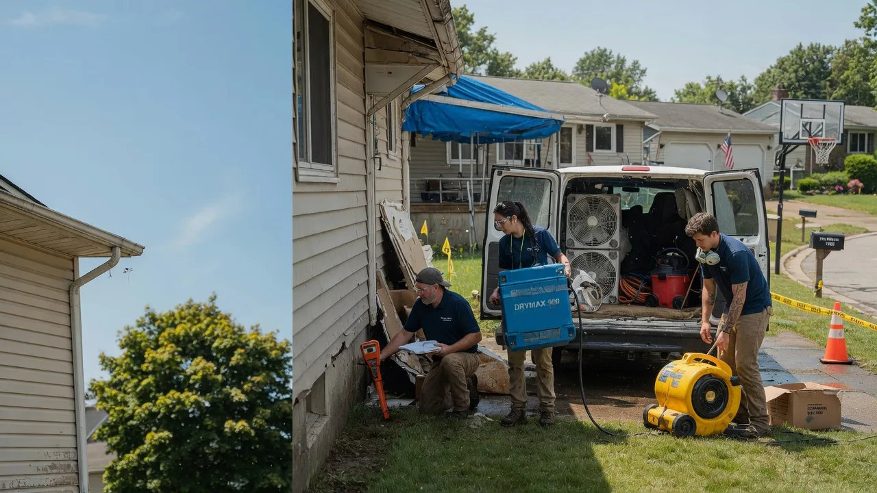 Ceiling Leak Cleanup in Hawley, MN near me
