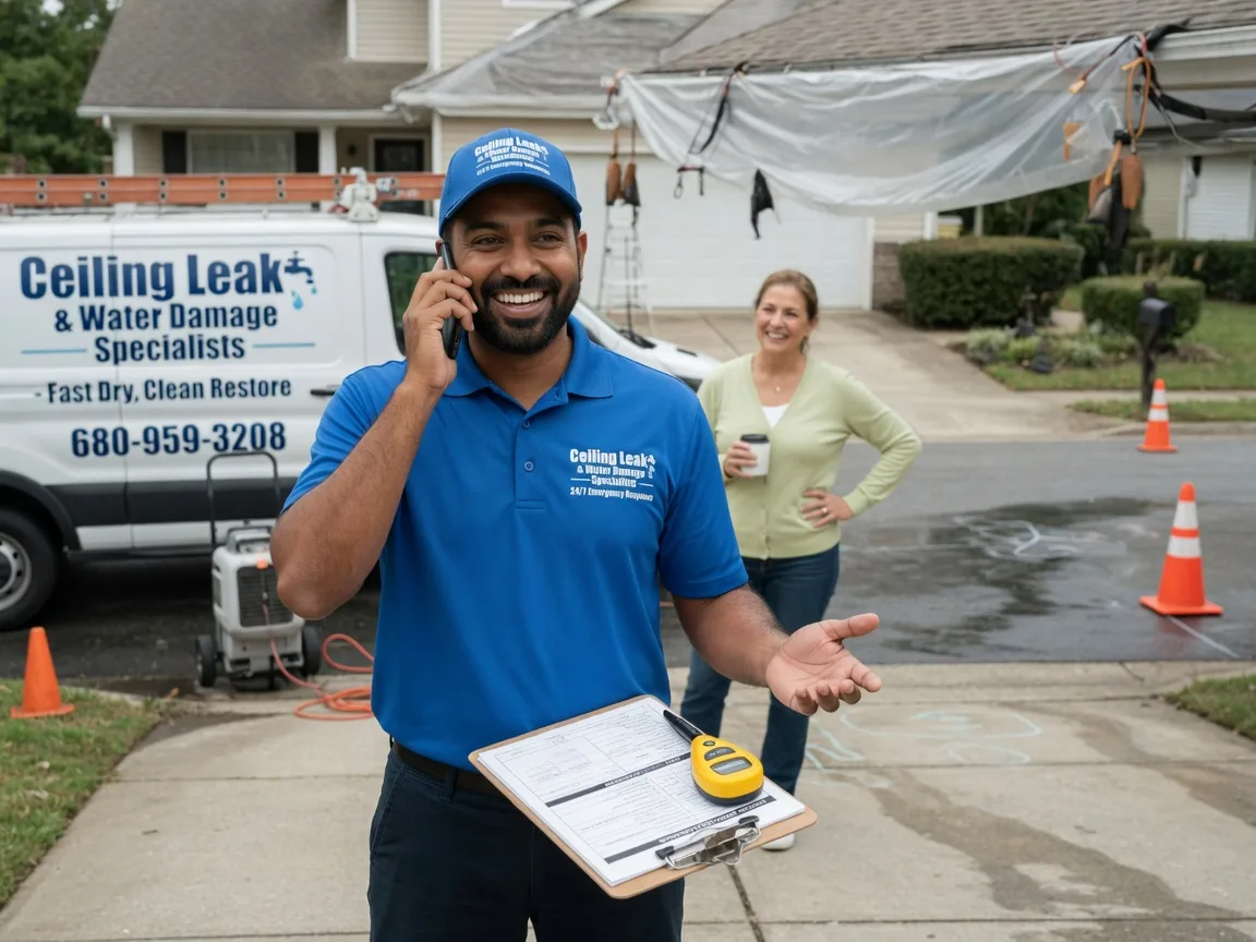 Ceiling Leak Cleanup Hawley, MN FAQs